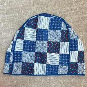 Vintage Mixer Cover Patchwork Blue and White from Appalachian Craftsmen